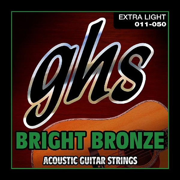 GHS STRINGS BB20X BRIGHT BRONZE - Струны для акустической гитары 11-50