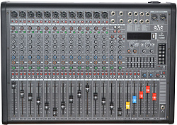 SVS Audiotechnik AM-16 - Микшерный пульт аналоговый, 16-канальный,24 DSP эффекта, USB интерфейс