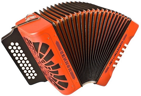 HOHNER El Rey del Vallenato ADG orange - Аккордеон диатонический