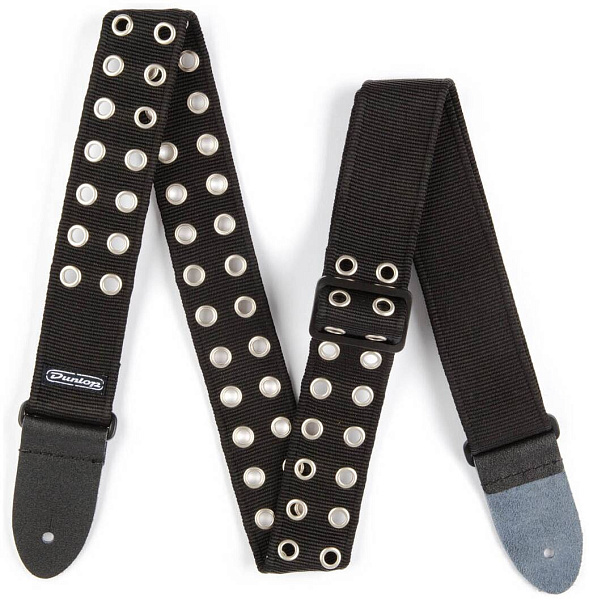 DUNLOP D3819BK DUNLOP CLASSIC GROMMET STRAP - Ремень для гитары
