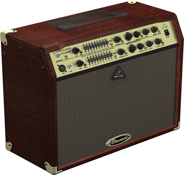 Behringer ACX1800 - двухканальный комбо для акустических инструментов,180 Вт, 2x8",эквалайзер