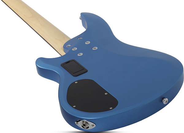 Бас-гитара SCHECTER [C-5 DELUXE SMLB]  5-струнная, корпус: липа, гриф: клен, накладка: палисандр, 24 лада, цвет: Satin Metallic Light Blue (SMLB)