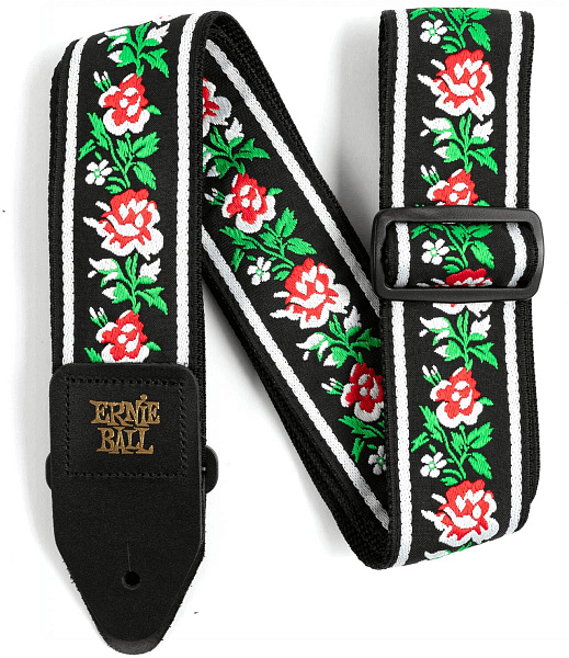 ERNIE BALL 4668 Jacquard Winter Rose - Ремень для гитары
