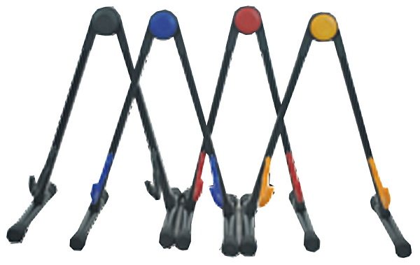 YPi Stage GS001D Универсальная напольная стойка для гитар без держателя грифа. Высота 400 мм.