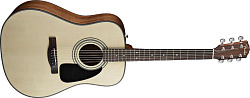 FENDER CD-60 DREADNOUGHT NATURAL Акустическая гитара, цвет натуральный.