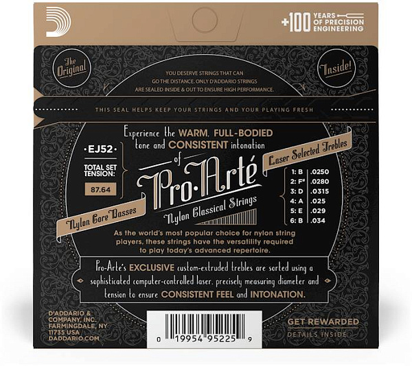 D'ADDARIO EJ52 - Струны для классической гитары