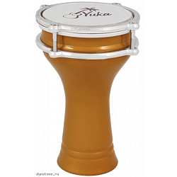 YUKA DRBTC5-10GLD - Турецкая дарбука,цвет золотой, материал алюминий,пластик