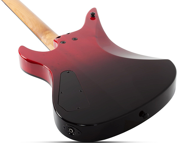 Электрогитара SCHECTER [AVENGER STANDARD BB] электрогитара 6-струнная, корпус: красное дерево, топ из капа, гриф: печеный клен, накладка: палисандр, 24 лада, цвет BloodBurst (BB)