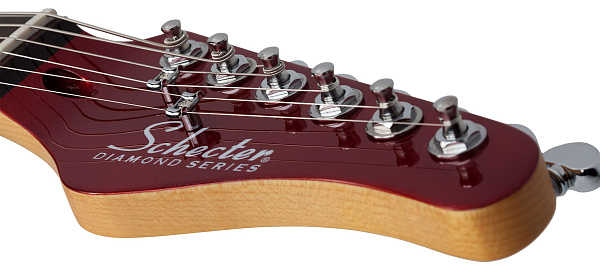 Электрогитара SCHECTER [PT FASTBACK II B M RED] электрогитара 6-струнная, корпус: ольха, гриф: клен, накладка: палисандр, 22 лада, Bigsby, цвет: Metallic Red (MRED)