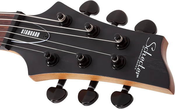 Электрогитара SCHECTER [C-1 STANDARD CS] электрогитара 6-струнная, корпус: красное дерево, топ из капа, гриф: печеный клен, накладка: палисандр, 24 лада, цвет Charcoal Satin (CS)