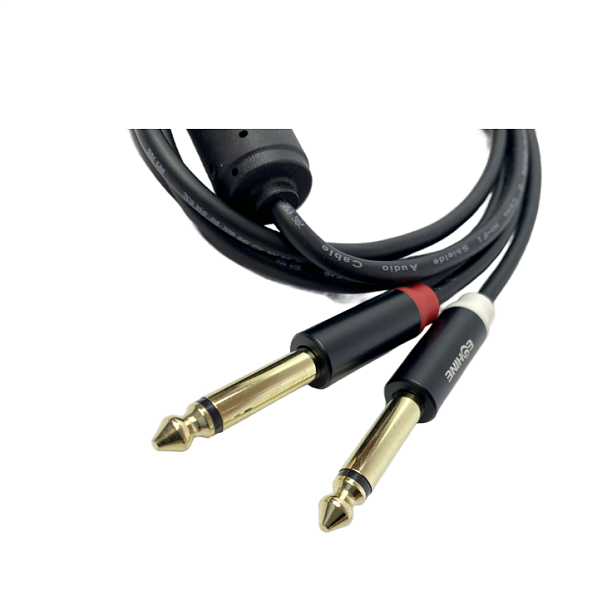 ESHINE ES-8323T - Аудиокабель USB Type-C - 2 x 6,35 мм джека моно, 1,5 м