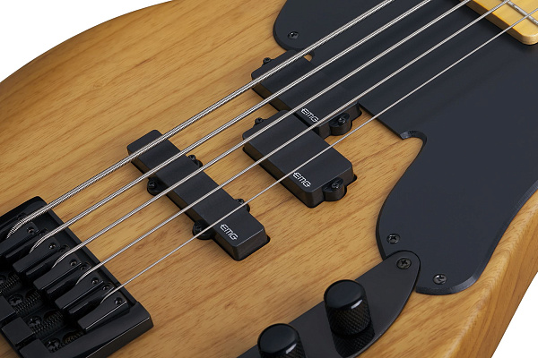 Бас-гитара SCHECTER [MODEL-T SESSION-5 ANS] бас-гитара 5-струнная, корпус: болотный ясень, гриф: клён, 22 лада, цвет: Aged Natural Satin (ANS)