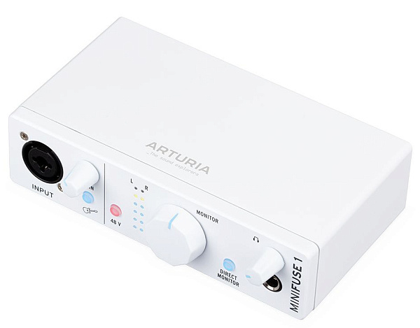Arturia MiniFuse 1 White USB - Аудиоинтерфейс