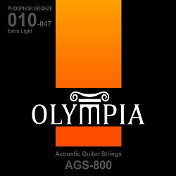 OLYMPIA  AGS 800 10-47 Bronze Струны для акустической гитары 