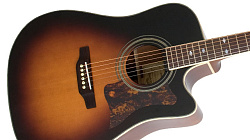 EPIPHONE MASTERBILT DR-500MCE NATURAL Электроакустическая гитара, цвет натуральный.