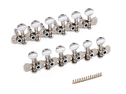 Alice LOD-017A-12 - Комплект колковой механики на планке для 12-струнной гитары