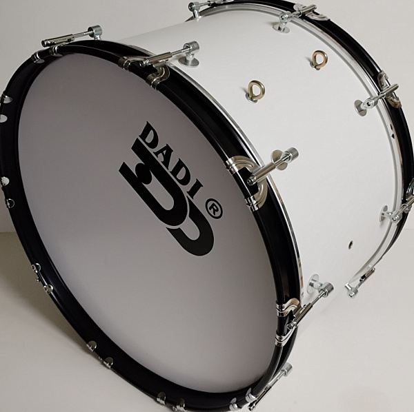 MBB-2612WH Барабан маршевый 26 х 12", белый, Мастерская Бехтеревых
