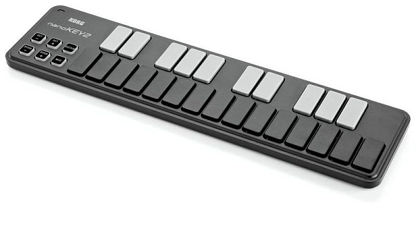 KORG NANOKEY2-BK портативный USB-MIDI-контроллер. 25 клавиш