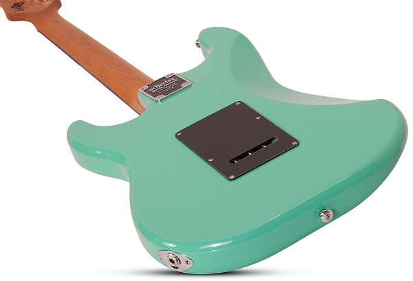 Электрогитара SCHECTER [NICK JOHNSTON TRAD-HSS A. GREEN] электрогитара 6-струнная, корпус: ольха, гриф: обоженный клён, накладка черное дерево, на болтах, звукосниматели: HSS, 22 лада, цвет: Atomic Green