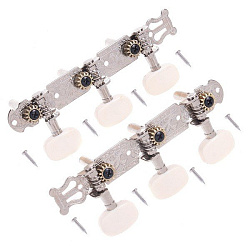 Колки д/акустической гитары никель.