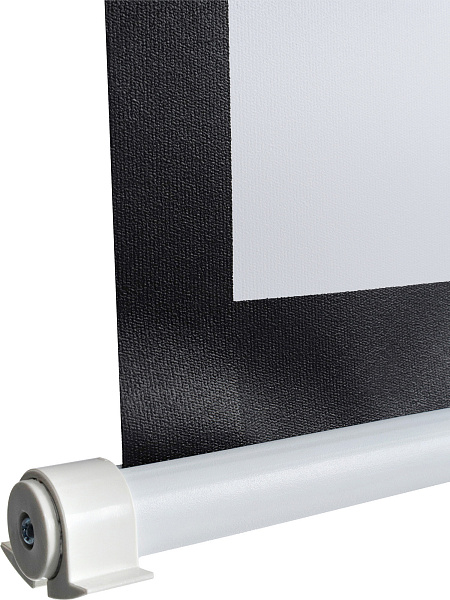 [LMC-100132] Экран с электроприводом Lumien [Master Control] 225x300 см (раб.область 181х290 см) (135") Matte White FiberGlass черн. кайма сверху 40 см 16:10