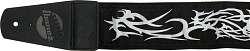 IBANEZ GST610TA-BK TATTOO STRAP гитарный ремень, черный