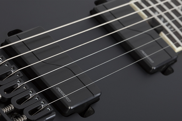 Электрогитара SCHECTER [PT SLS ELITE "EVIL TWIN" SBK] электрогитара 6-струнная, корпус: болотный ясень, топ: огненный клен, гриф: клён/орех/падук, накладка: черное дерево, 24 лада, цвет: Satin Black (SBK)