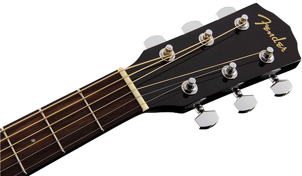 FENDER CD-60S BLACK WN - акустическая гитара, цвет черный