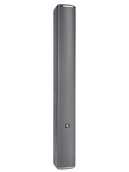 Звуковая колонна Intrend [ITSPK-CL425PD-G] активная 4x2,5", 60 Вт, вход DANTE, питание POE+, SPL 109dB, 106Hz~18kHz, 120°х20° (HхV), вес 3.4 кг, цвет угольный металлик, крепление в комплекте, (цена за 1шт., в упаковке 2 шт.)