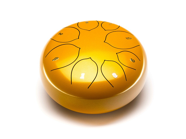 Foix FTD-108F-GD - Глюкофон, 25см, Фа мажор,цвет золото