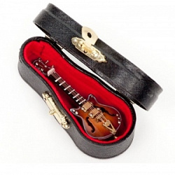 RGE23-17-S - сувенир - электрогитара на подставке,