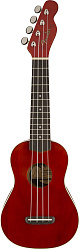 FENDER UKULELE VENICE-CHERRY - Укулеле