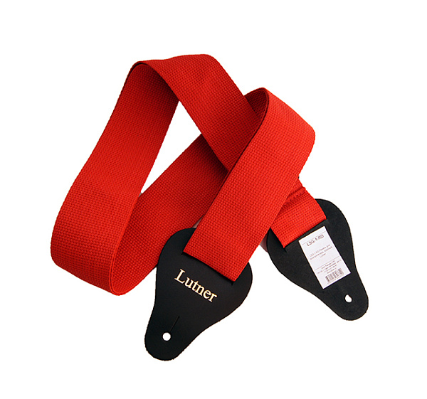 Lutner LSG-1-RD - Ремень для электрогитары,красный