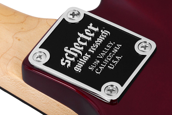 Электрогитара SCHECTER [PT FASTBACK II B M RED] электрогитара 6-струнная, корпус: ольха, гриф: клен, накладка: палисандр, 22 лада, Bigsby, цвет: Metallic Red (MRED)