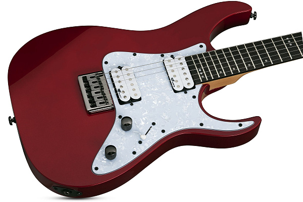 Электрогитара SCHECTER [BANSHEE-6 SGR BY SCHECTER M RED] электрогитара 6-струнная, с чехлом, корпус: липа, гриф: клен, накладка: палисандр, 24 лада, цвет Metallic Red (M RED)