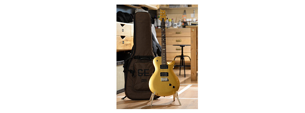 PRS SE SANTANA SINGLECUT TREM EGYPTIAN GOLD - Электрогитара с чехлом