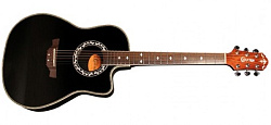 CRAFTER FSG-270EQ/BK Электроакустическая гитара с чехлом.
