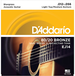 D'Addario EJ14 (12-56) - Струны для акустической гитары