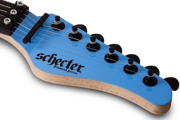 Электрогитара SCHECTER [SUN VALLEY SUPER SHREDDER FR-S R.BLUE] электрогитара 6-струнная, корпус: красное дерево, гриф: клен, накладка: черное дерево, 24 лада, Sustaniac, FloydRose цвет: Riviera Blue (R.BLUE)
