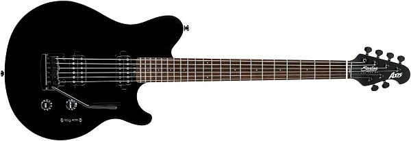 STERLING Axis Black with White - Электрогитара шестиструнная