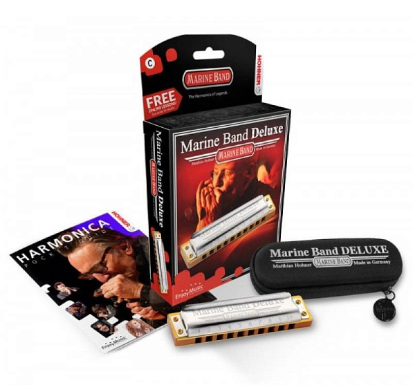 HOHNER Marine Band Deluxe 2005/20 Bb - Губная гармоника диатоническая