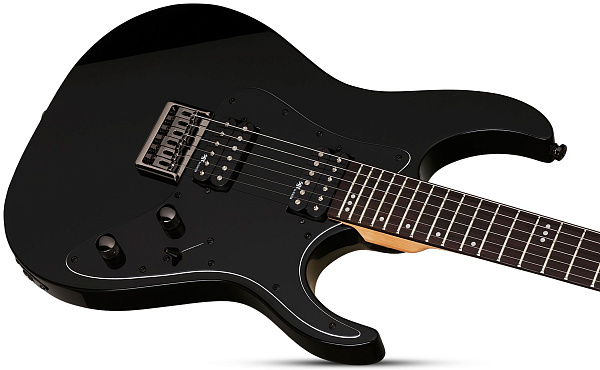 Электрогитара SCHECTER [BANSHEE-6 SGR BY SCHECTER BLK] электрогитара 6-струнная, с чехлом, корпус: липа, гриф: клен, накладка: палисандр, 24 лада, цвет Black (BLK)