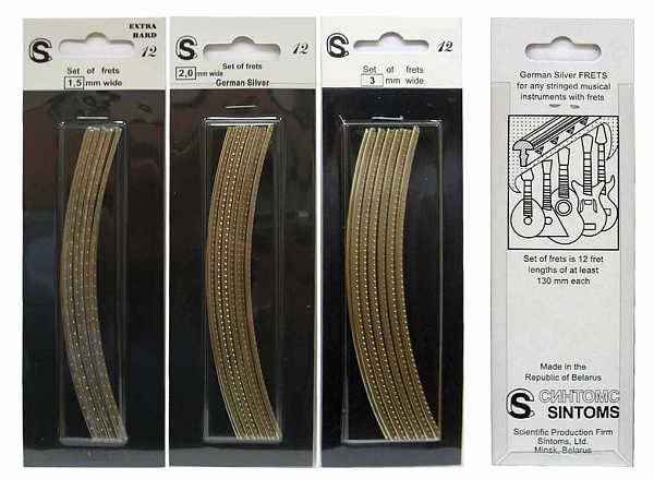 Sintoms 280140Se.h. Комплект ладов из нейзильбера, ширина 2.8мм, особо твердые, магазинная поставка