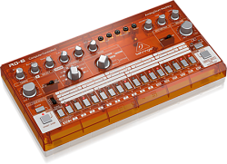 Behringer RD-6-TG аналоговая драм-машина, 16 оригинальных ударных, 64-шаговый степ-секвенсор, Distor