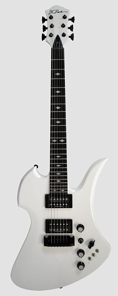 B.C.Rich MGSTQPW Электрогитара Mockingbird ST Hardtail, Pearl White. 