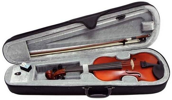 GEWA Pure Violin Outfit EW 4/4 скрипка в комплекте (футляр, смычок, канифоль,...