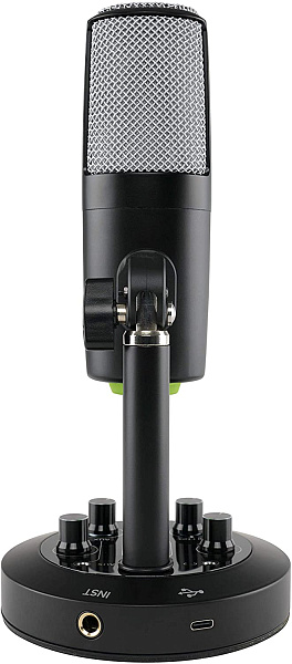 MACKIE CHROMIUM - Студийный конденсаторный микрофон со встроенным двухканальным микшером