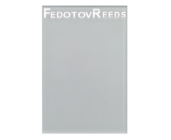 FR18AC05 Стекло для шлифовки тростей, голубой чехол, FedotovReeds