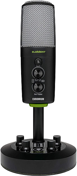 MACKIE CHROMIUM - Студийный конденсаторный микрофон со встроенным двухканальным микшером