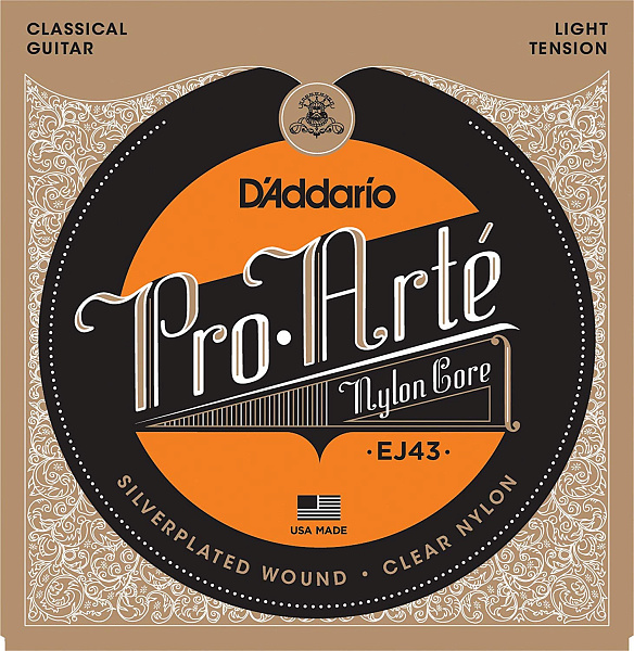 D`ADDARIO EJ43 - Струны для классической гитары, легкое натяжение